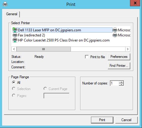 citrix xenapp 6.5 printers disappear