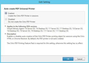 Citrix printing with Universal Print Server, Universal Print Driver and ...