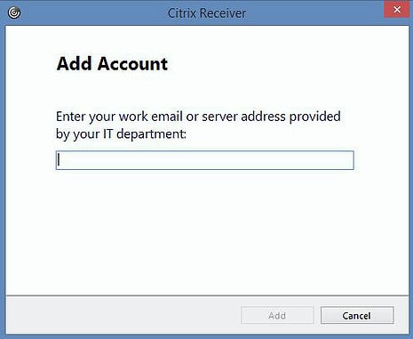 citrix receiver admin login