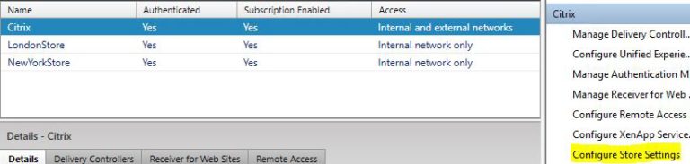 Configure Storefront Optimal Routing StoreFront High Availability, Icon Aggregation and Optimal Routing ...