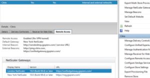 Configure Storefront Optimal Routing StoreFront High Availability, Icon Aggregation and Optimal Routing ...