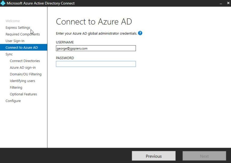 Install And Configure Azure Ad Connect 0332